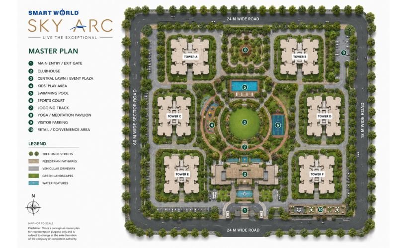Smartworld Sky Arc Master Plan