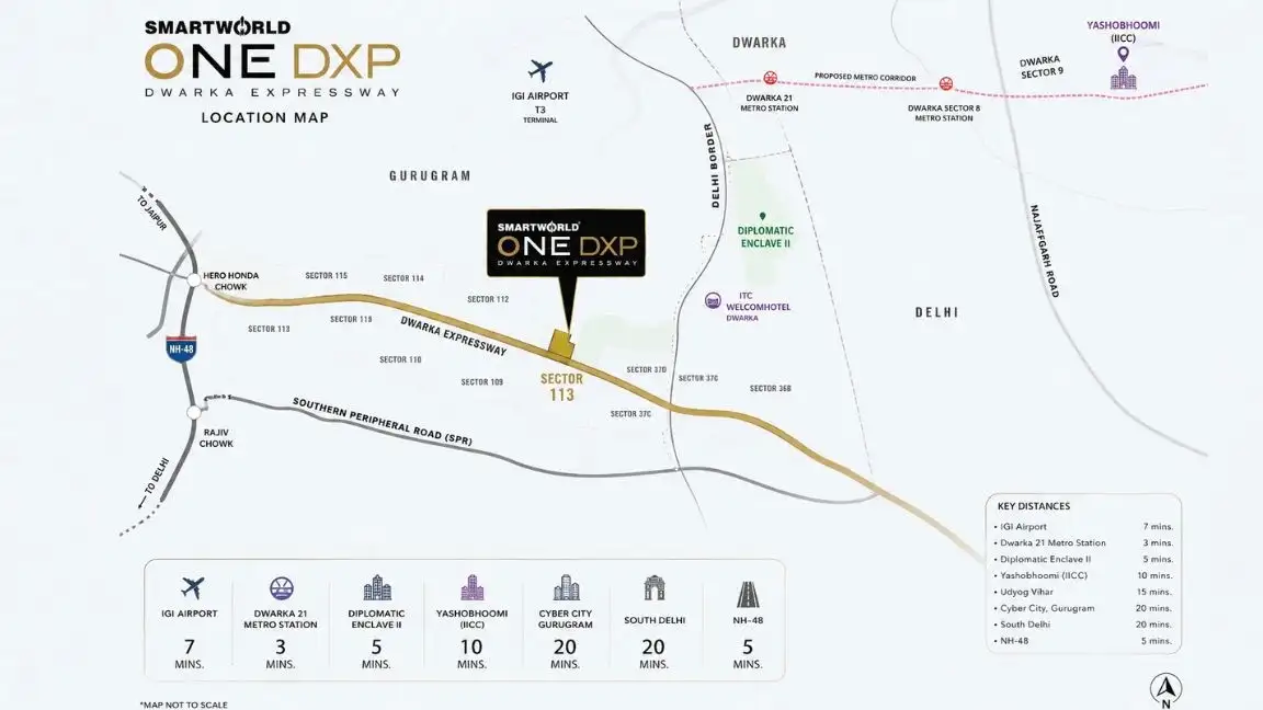 Smartworld One DXP Location Map